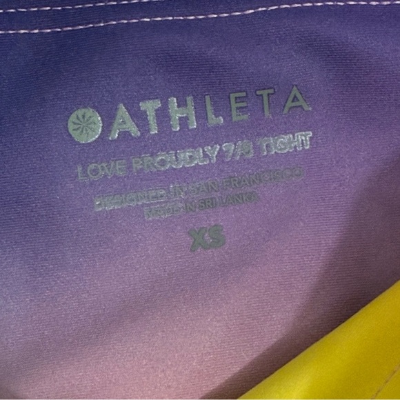 Athleta Love Proudly 7/8 Tights - Picture 5 of 9